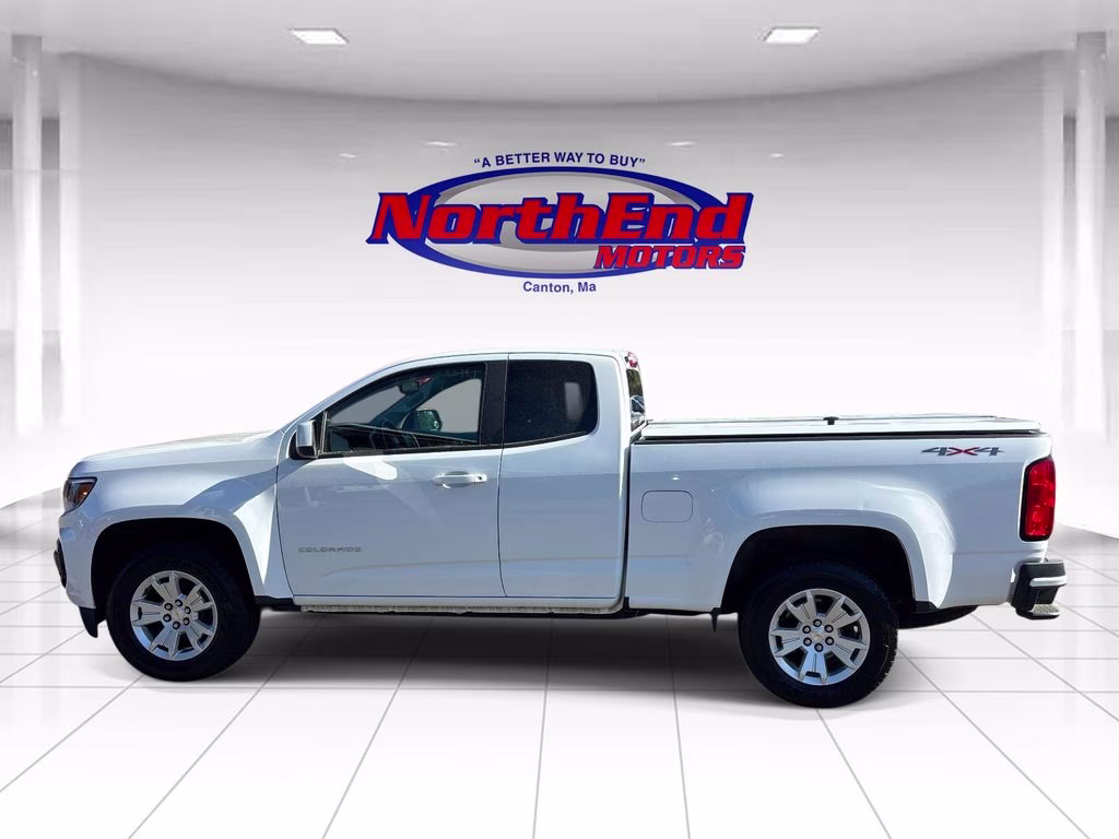 2021 Summit White Chevrolet Colorado LT 4X4 Truck
