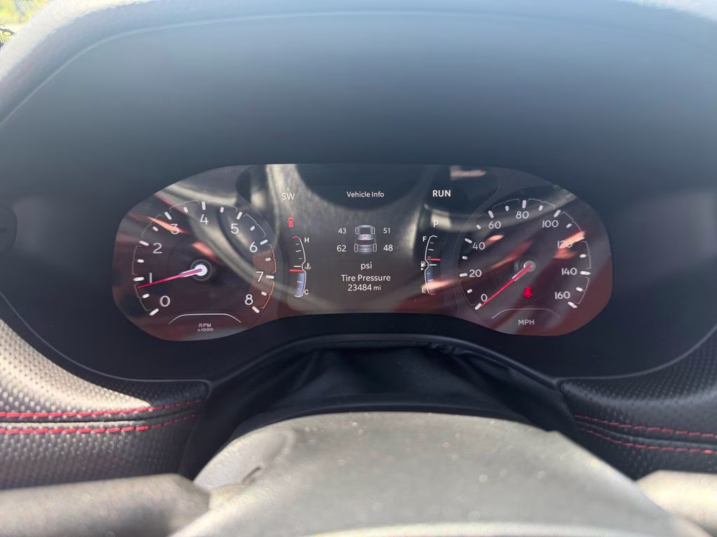 2022 Bright White Clearcoat Jeep Compass Trailhawk w/Adaptive Cruise & Blind Spot & Cross P 4X4 SUV