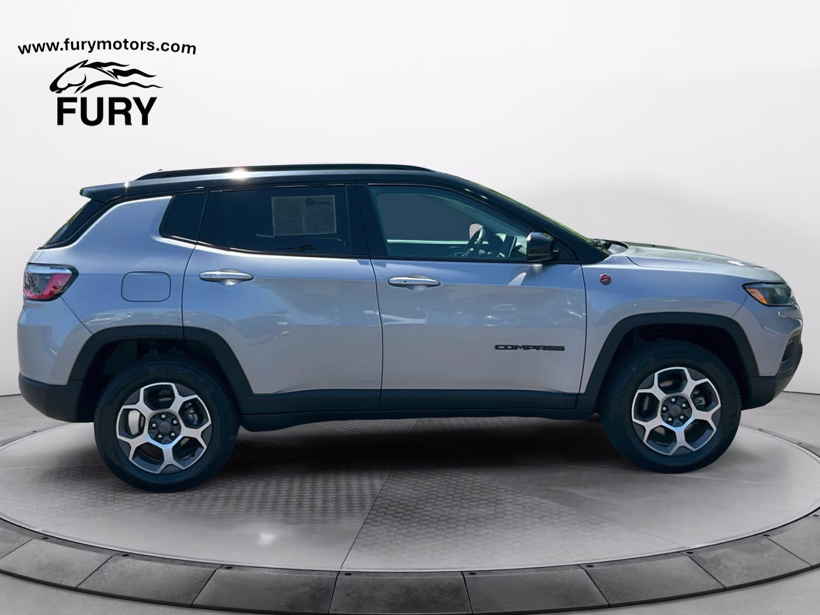 2022 Billet Silver Metallic Clearcoat Jeep Compass Trailhawk 4X4 SUV