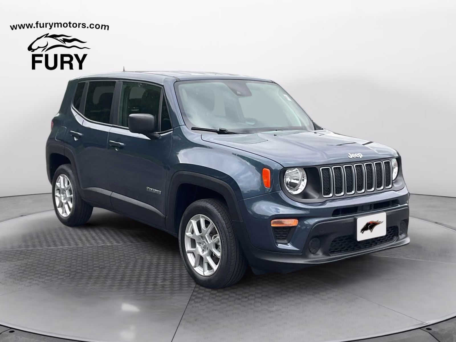 2023 Slate Blue Pearlcoat Jeep Renegade Latitude 4X4 SUV