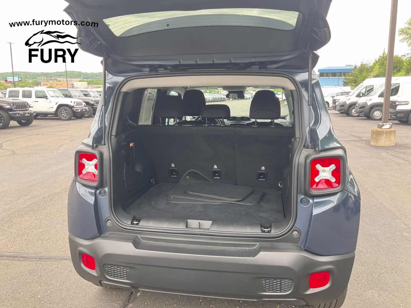 2023 Slate Blue Pearlcoat Jeep Renegade Latitude 4X4 SUV