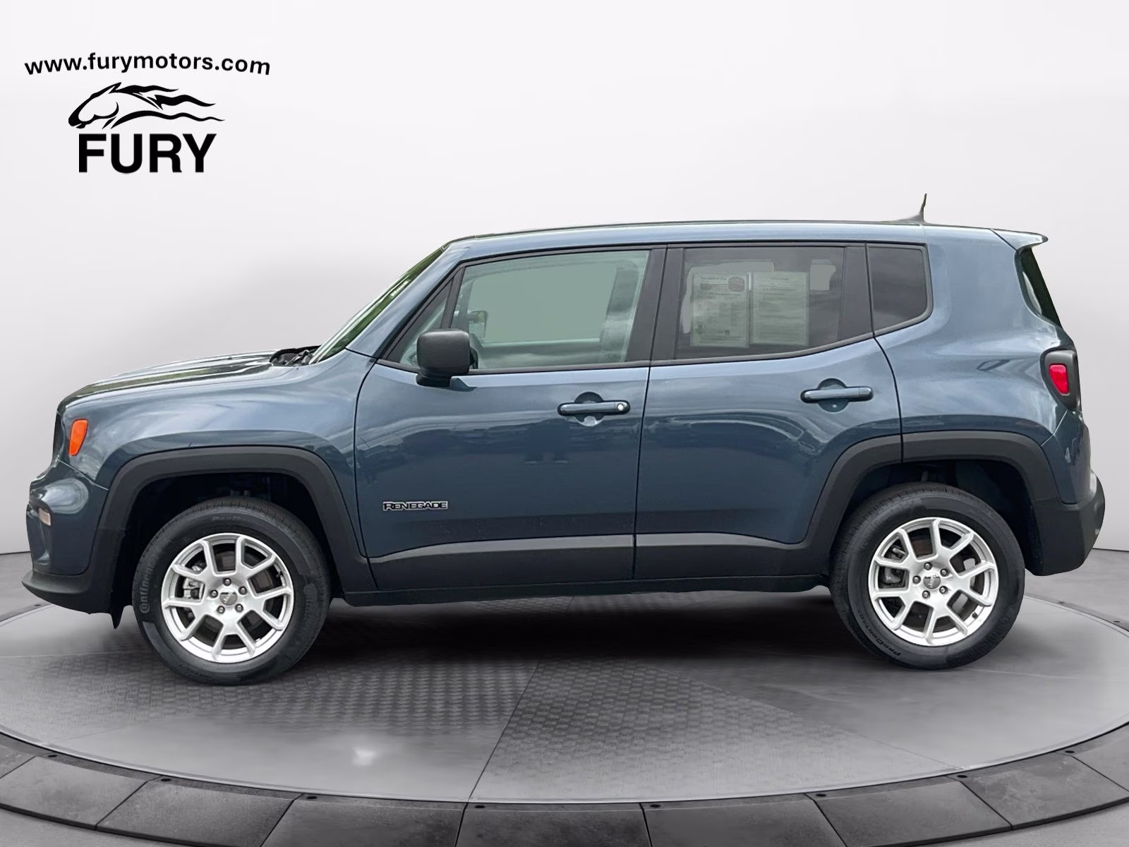 2023 Slate Blue Pearlcoat Jeep Renegade Latitude 4X4 SUV