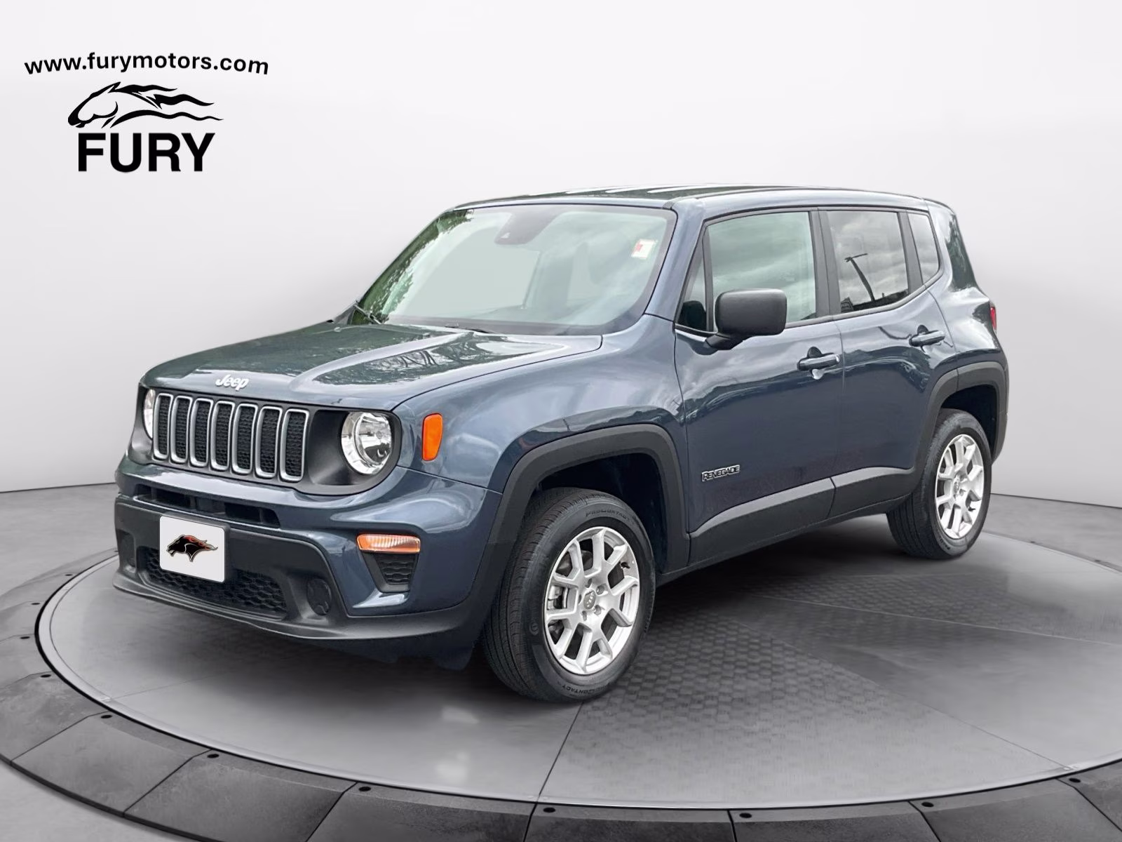 2023 Slate Blue Pearlcoat Jeep Renegade Latitude 4X4 SUV