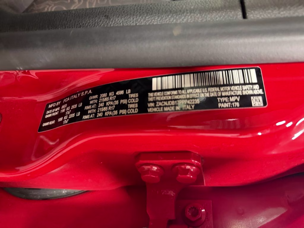 2023 Colorado Red Clearcoat Jeep Renegade Latitude w/Preferred Pkg 4X4 SUV