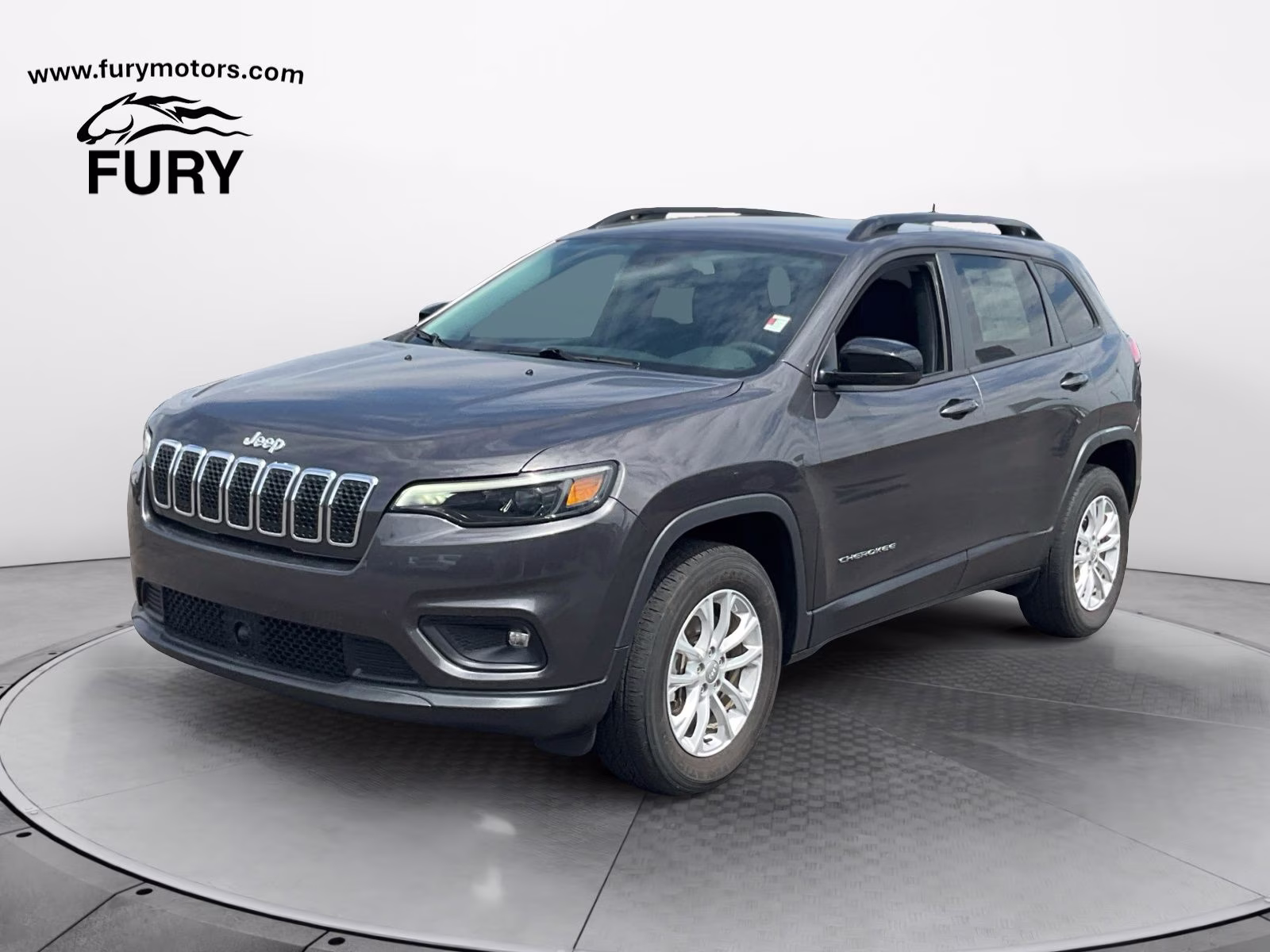 2022 Granite Crystal Metallic Clearcoat Jeep Cherokee Latitude Lux 4X4 SUV