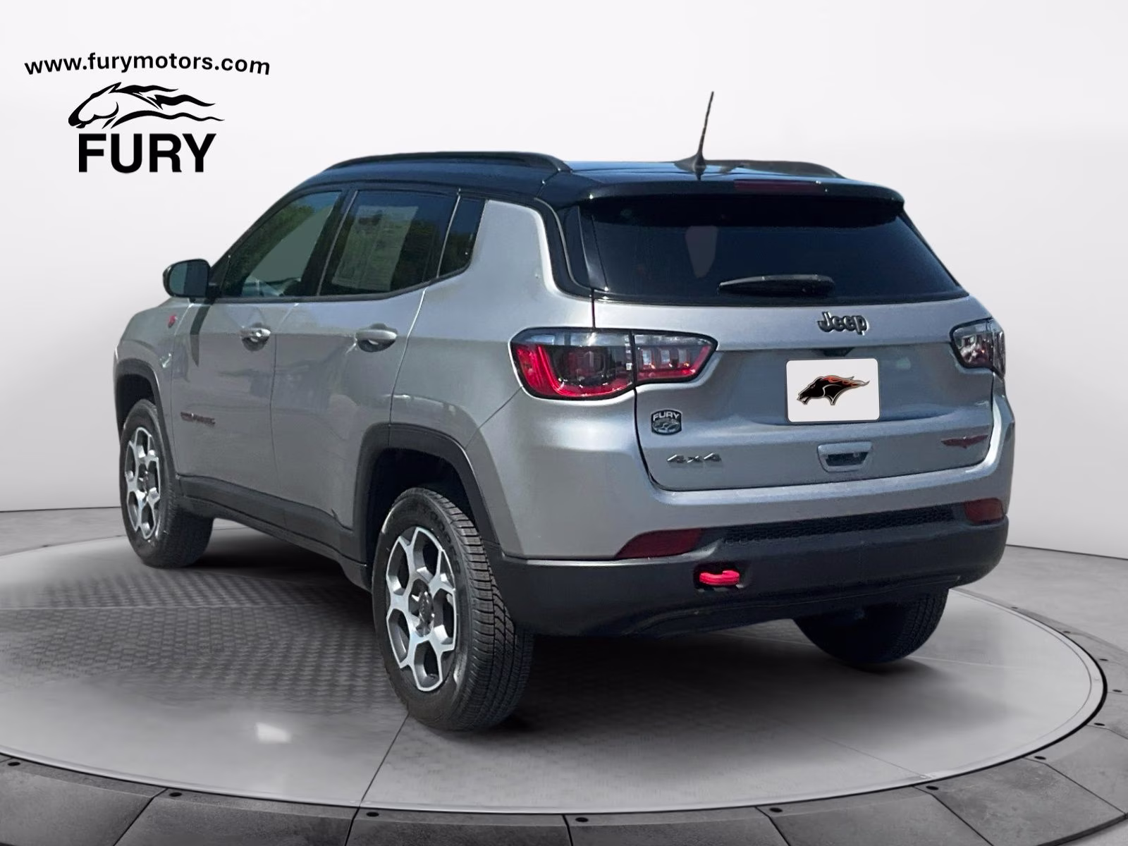 2022 Billet Silver Metallic Clearcoat Jeep Compass Trailhawk 4X4 SUV
