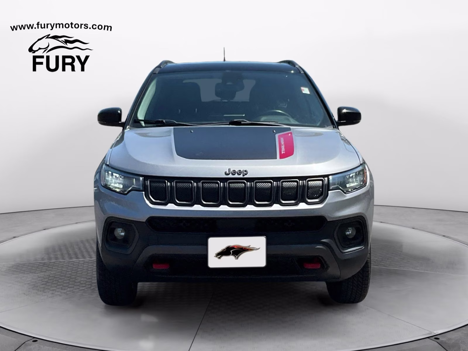 2022 Billet Silver Metallic Clearcoat Jeep Compass Trailhawk 4X4 SUV