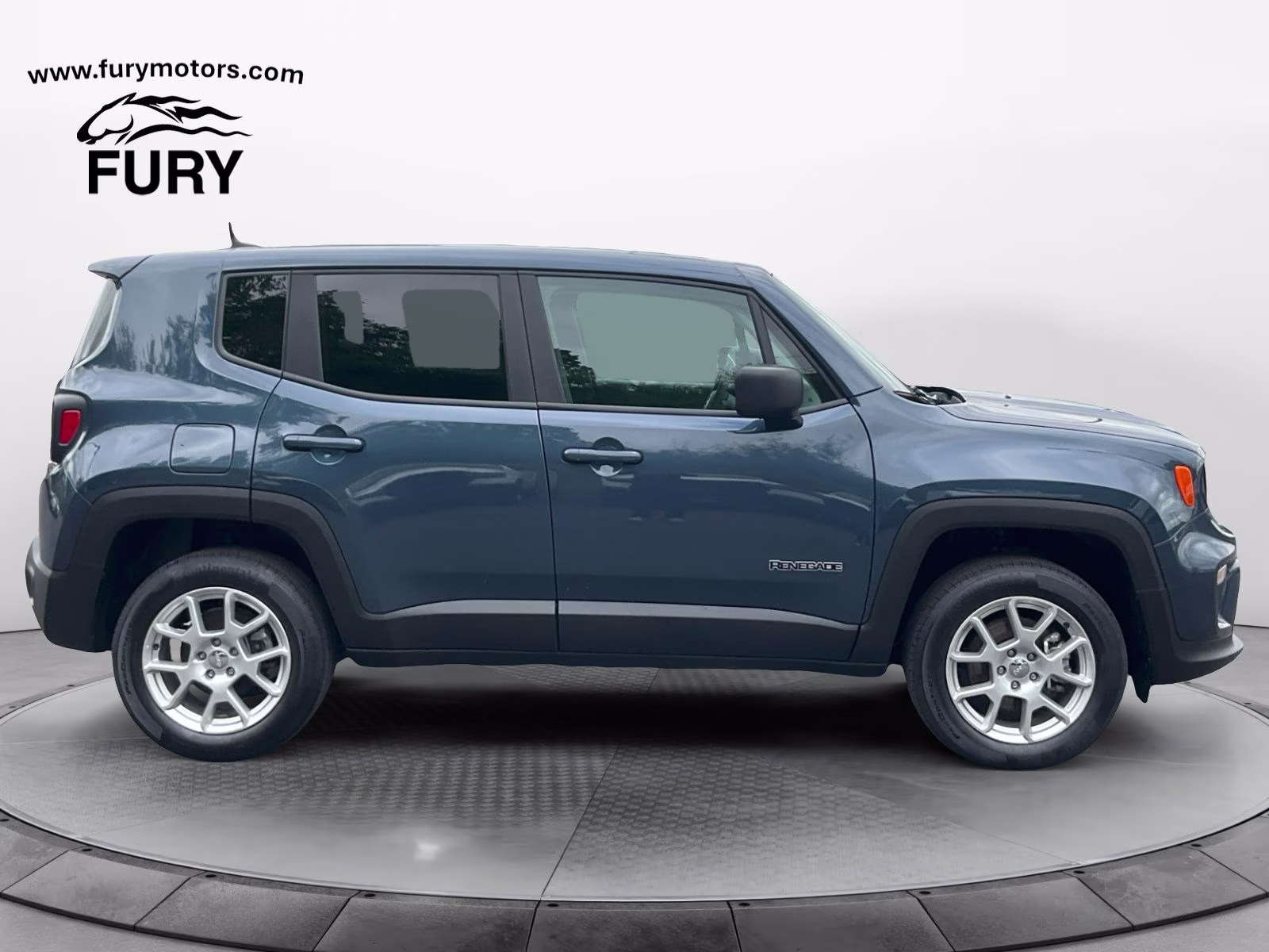 2023 Slate Blue Pearlcoat Jeep Renegade Latitude 4X4 SUV