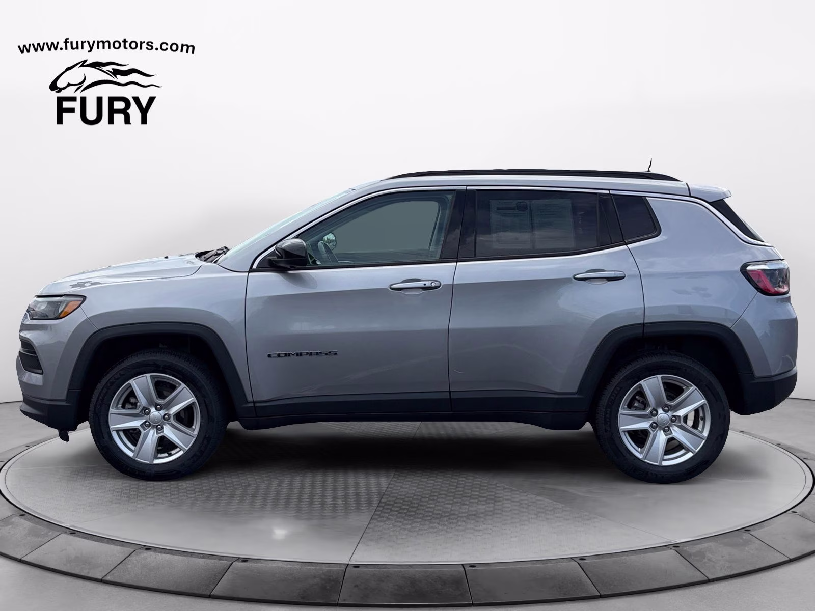 2022 Billet Silver Metallic Clearcoat Jeep Compass Latitude 4X4 SUV