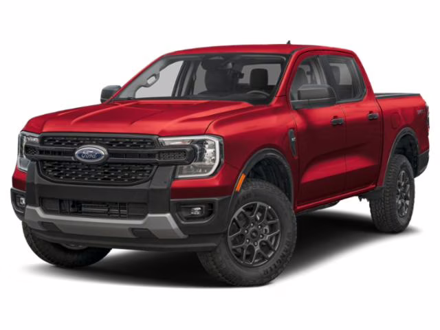 2026 Red Ford Ranger XLT 4X4 Truck