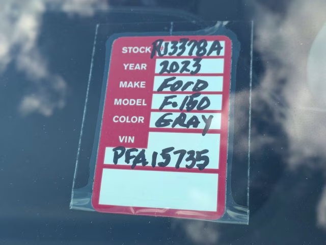 2023 Gray Metallic Ford F-150 Limited 4X4 Truck