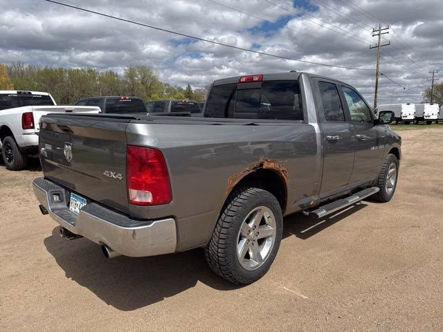 2012 Mineral Gray Metallic Clearcoat Ram 1500 Big Horn 4X4 Truck