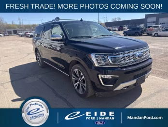 2021 Antimatter Blue Metallic Ford Expedition Max Platinum 4X4 SUV