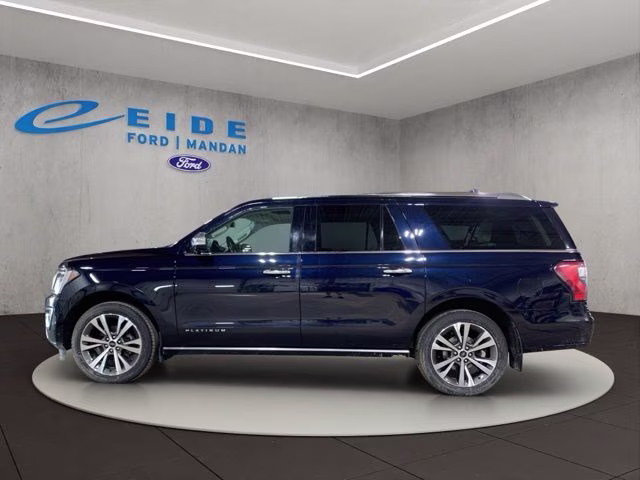 2021 Antimatter Blue Metallic Ford Expedition Max Platinum 4X4 SUV