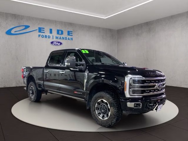 2023 Agate Black Metallic Ford Super Duty F-250 SRW Platinum 4X4 Truck