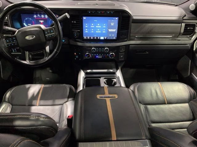 2023 Agate Black Metallic Ford Super Duty F-250 SRW Platinum 4X4 Truck