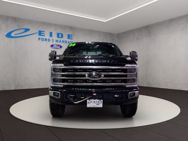 2023 Agate Black Metallic Ford Super Duty F-250 SRW Platinum 4X4 Truck