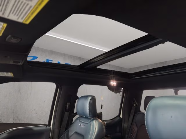 2018 White Platinum Metallic Tri-Coat Ford F-150 Limited 4X4 Truck