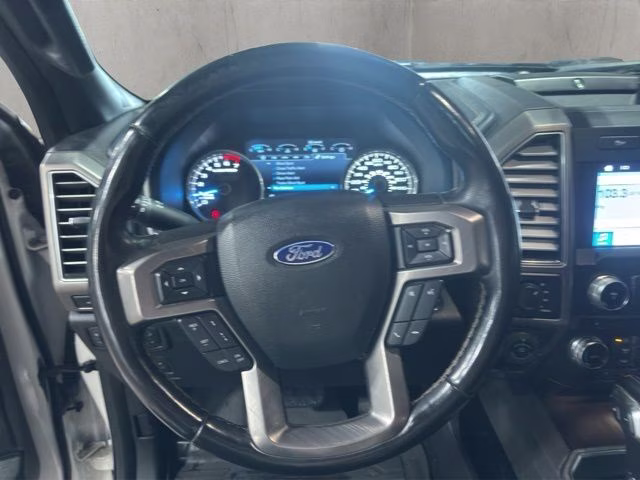 2018 White Platinum Metallic Tri-Coat Ford F-150 Limited 4X4 Truck