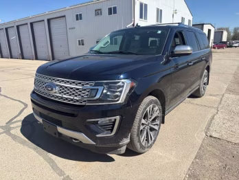 2021 Antimatter Blue Metallic Ford Expedition Max Platinum 4X4 SUV