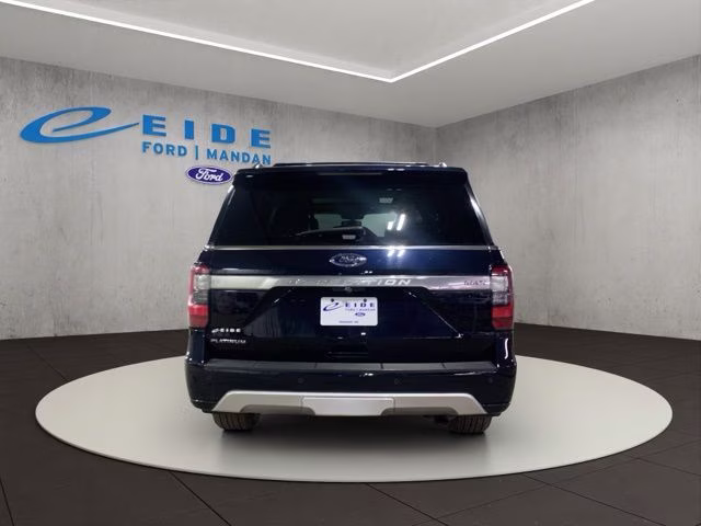 2021 Antimatter Blue Metallic Ford Expedition Max Platinum 4X4 SUV
