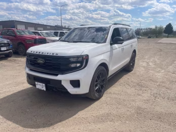 2025 Oxford White Ford Expedition Platinum 4X4 SUV