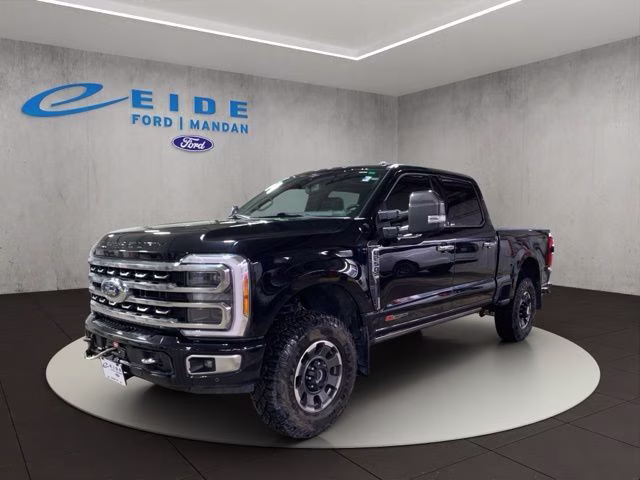 2023 Agate Black Metallic Ford Super Duty F-250 SRW Platinum 4X4 Truck