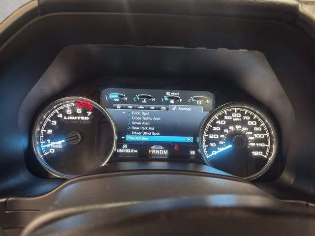 2018 White Platinum Metallic Tri-Coat Ford F-150 Limited 4X4 Truck