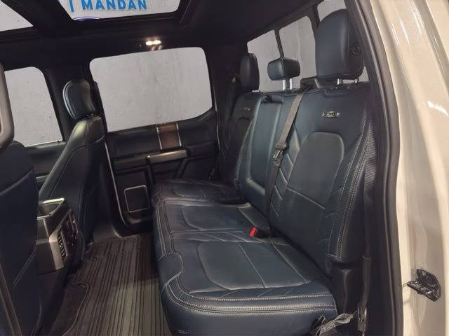 2018 White Platinum Metallic Tri-Coat Ford F-150 Limited 4X4 Truck