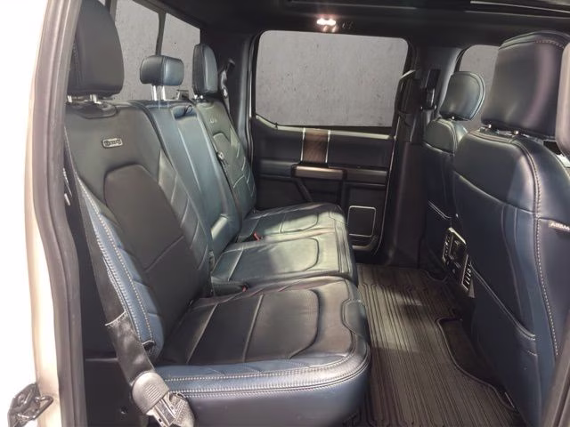 2018 White Platinum Metallic Tri-Coat Ford F-150 Limited 4X4 Truck