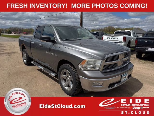2012 Mineral Gray Metallic Clearcoat Ram 1500 Big Horn 4X4 Truck