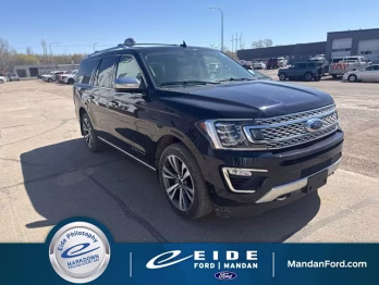 2021 Antimatter Blue Metallic Ford Expedition Max Platinum SUV