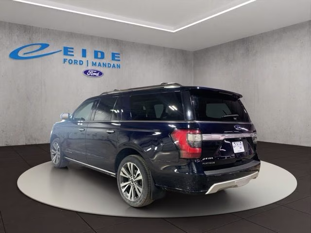 2021 Antimatter Blue Metallic Ford Expedition Max Platinum 4X4 SUV