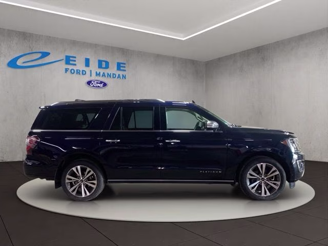 2021 Antimatter Blue Metallic Ford Expedition Max Platinum 4X4 SUV
