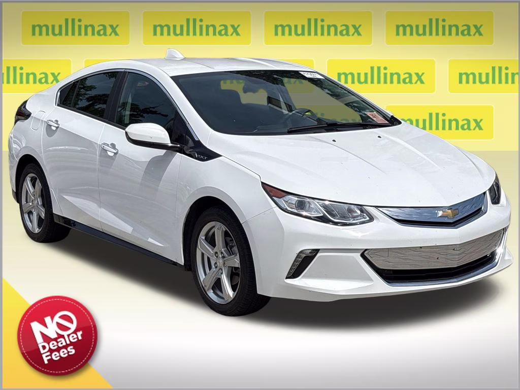 2017 Summit White Chevrolet Volt LT FWD Hatchback