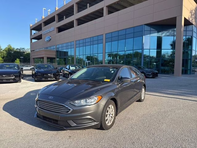 2017 Magnetic Ford Fusion S FWD Sedan