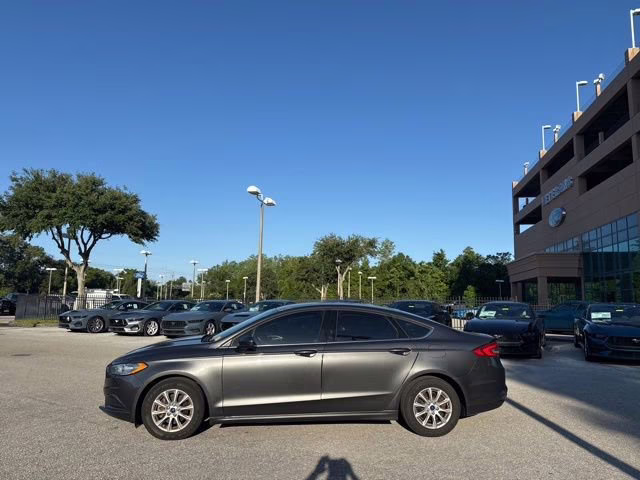2017 Magnetic Ford Fusion S FWD Sedan