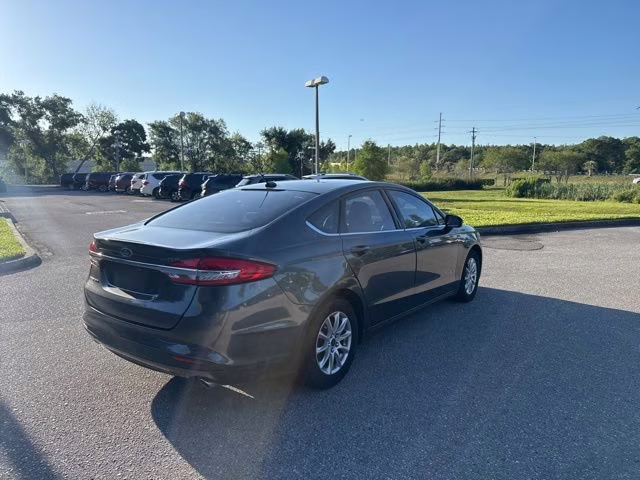 2017 Magnetic Ford Fusion S FWD Sedan