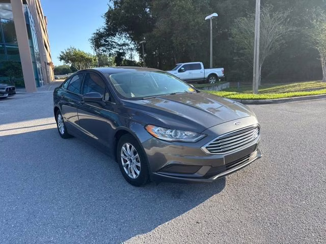 2017 Magnetic Ford Fusion S FWD Sedan