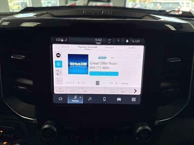 2022 Delmonico Red Pearlcoat Ram 1500 Laramie 4X4 Truck