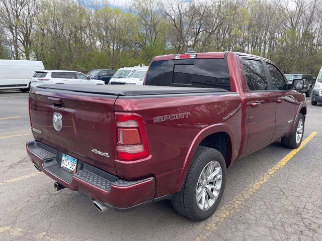 2022 Delmonico Red Pearlcoat Ram 1500 Laramie 4X4 Truck