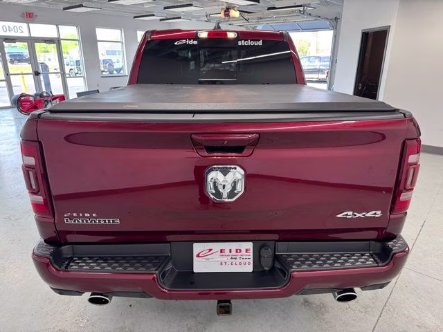 2022 Delmonico Red Pearlcoat Ram 1500 Laramie 4X4 Truck