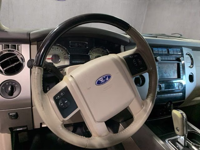 2014 White Platinum Clearcoat Metallic Ford Expedition EL Limited 4X4 SUV