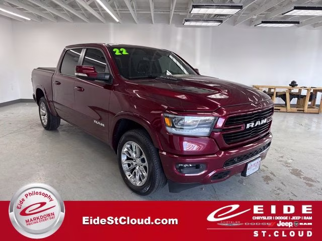 2022 RAM 1500 Laramie 4x4 Crew Cab 5'7's photo