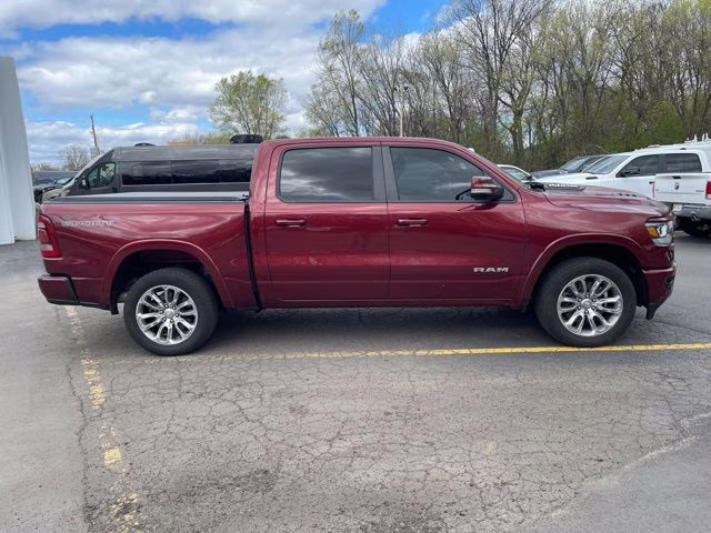 2022 Delmonico Red Pearlcoat Ram 1500 Laramie 4X4 Truck