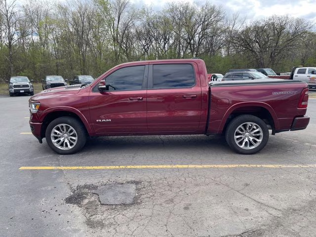 2022 Delmonico Red Pearlcoat Ram 1500 Laramie 4X4 Truck