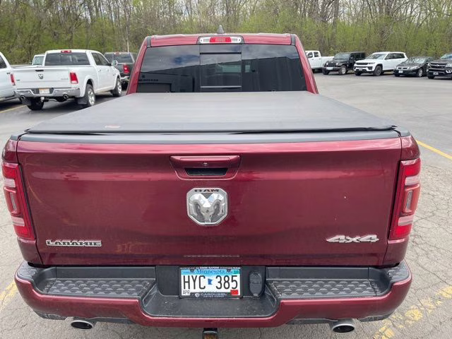 2022 Delmonico Red Pearlcoat Ram 1500 Laramie 4X4 Truck