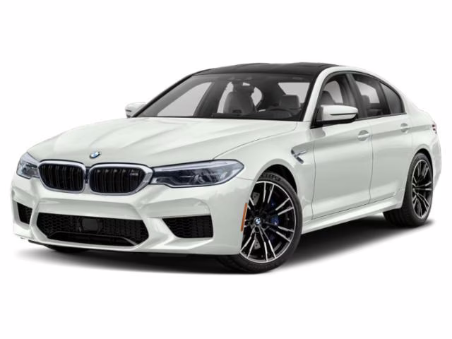 2018 Alpine White BMW M5 Base AWD Sedan