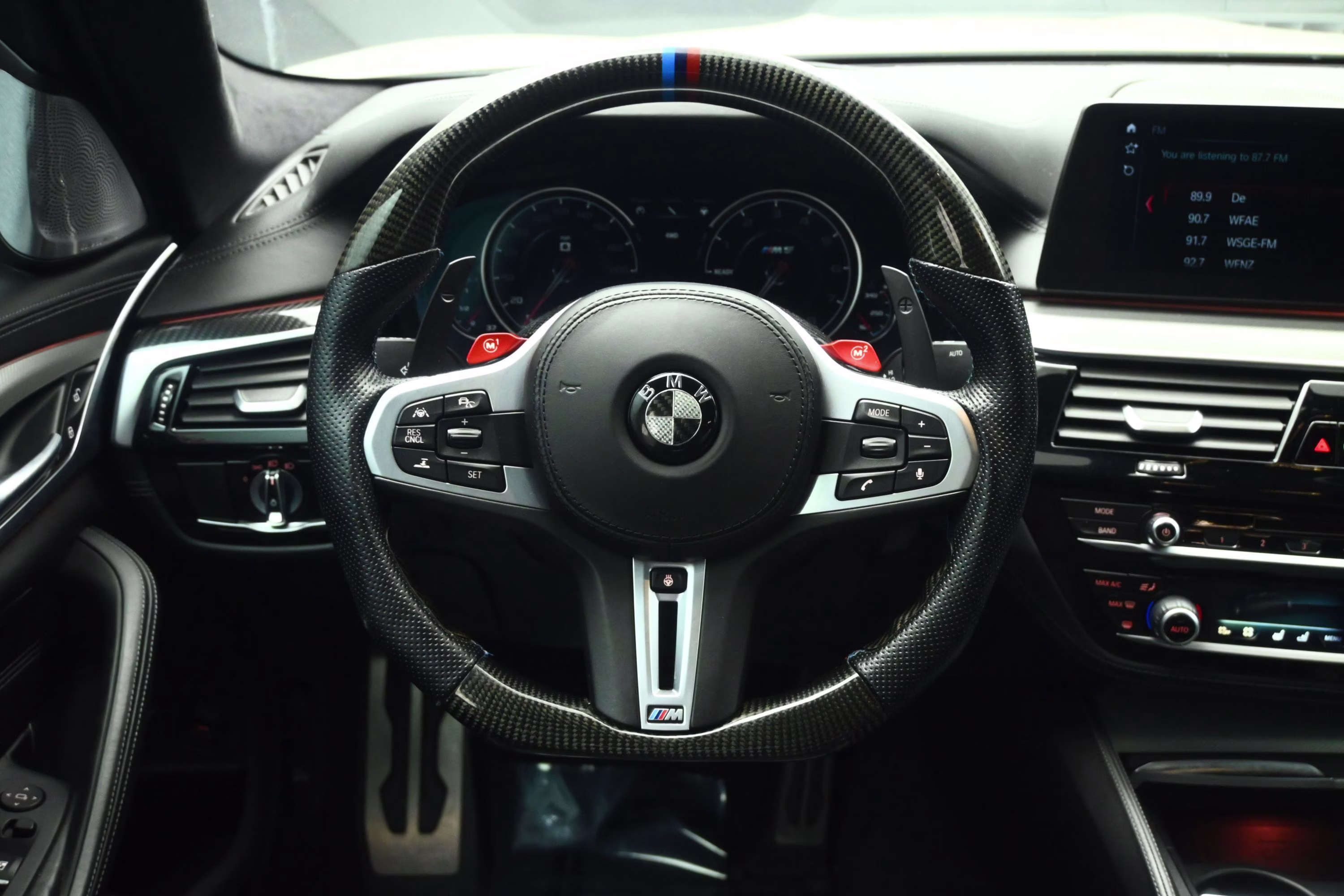 2018 Alpine White BMW M5 Base AWD Sedan