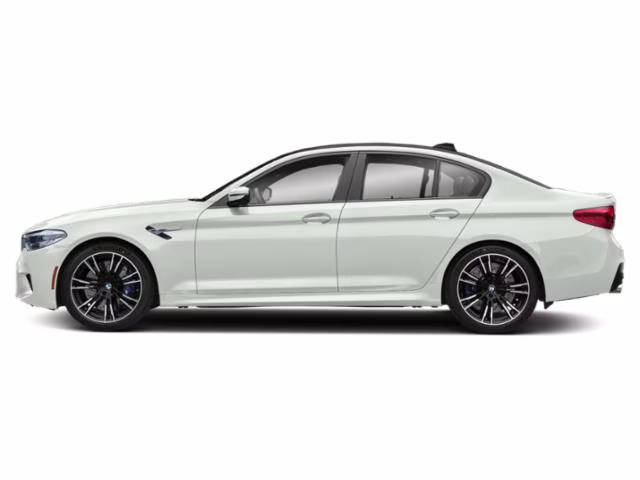2018 Alpine White BMW M5 Base AWD Sedan